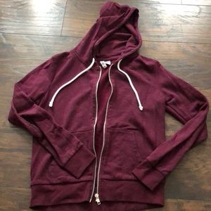 H&M Basic Line zip up sweater